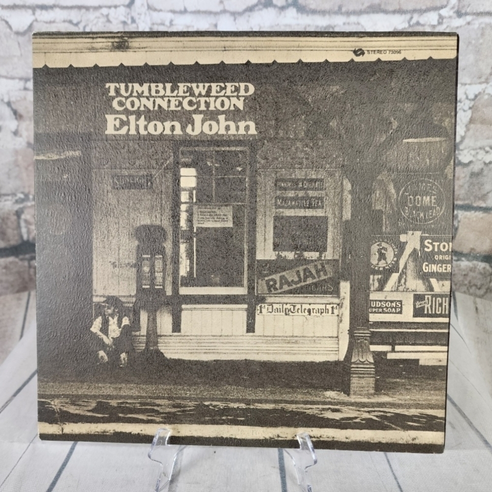 Vintage Elton John Vinyl Album Record 1971 Tumbleweed Connection Americana